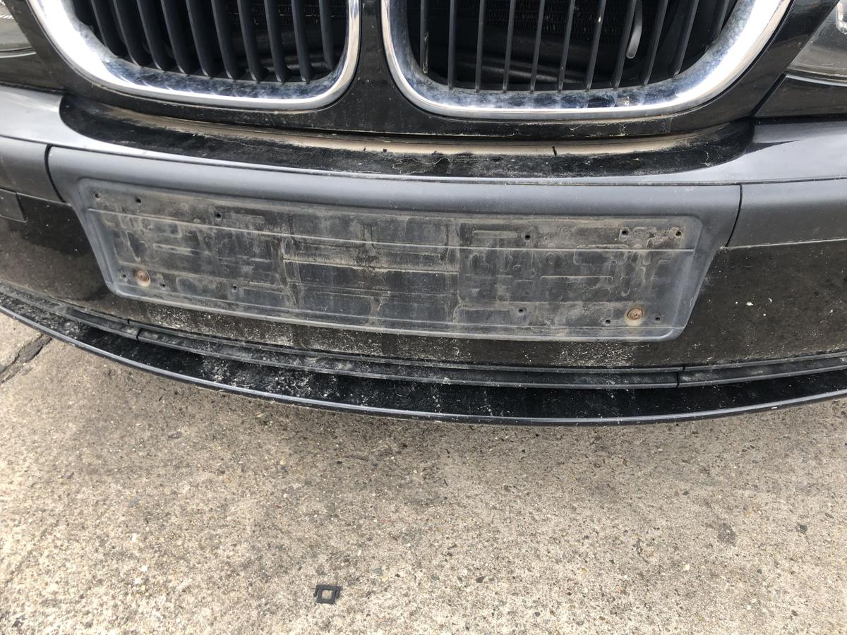 BMW 3er E46 Facelift Sto&szlig;f&auml;nger vorn Frontsch&uuml;rze Nebel 475/9 Black Saphir ab01