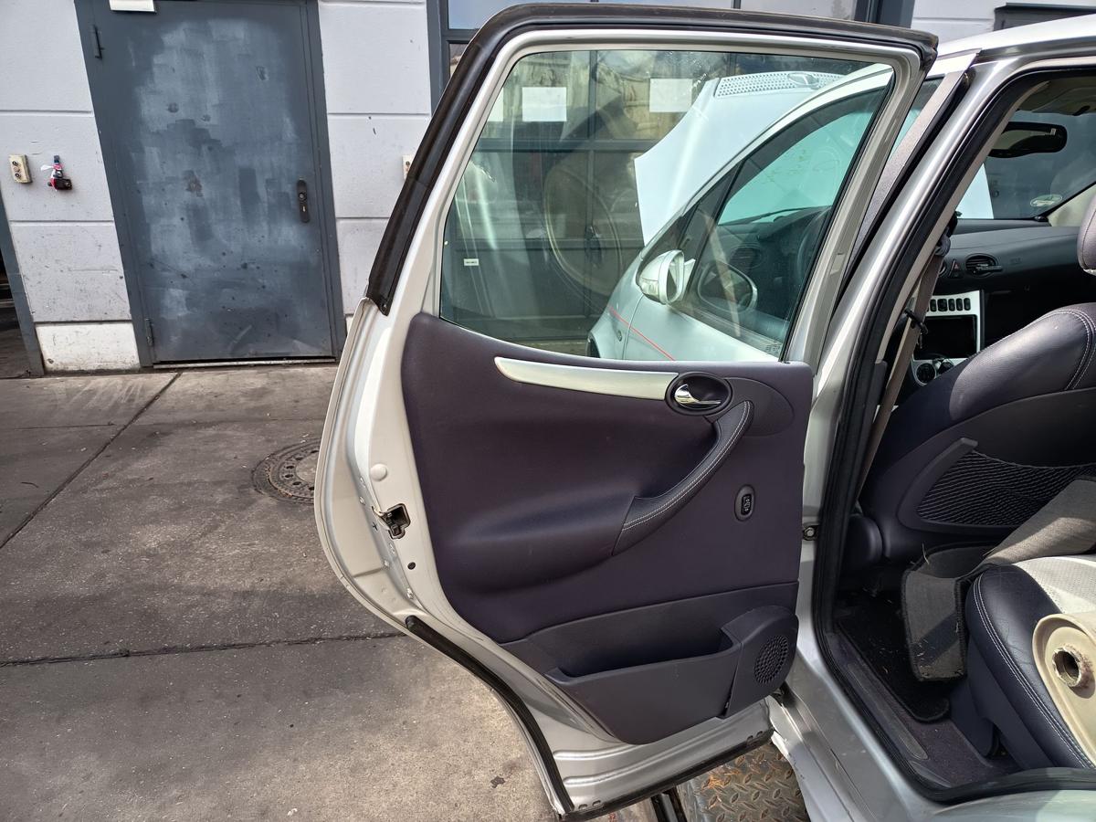 Mercedes A Klasse W168 original T&uuml;r Roht&uuml;r hinten links 761 Polarsilber Bj 23