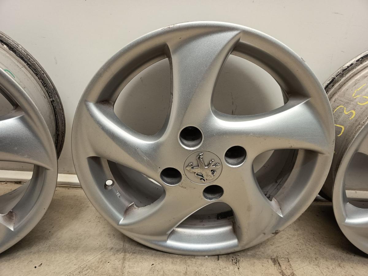 Peugeot 206cc original Satz Alufelgen 6x15 ET28 Bj 2006