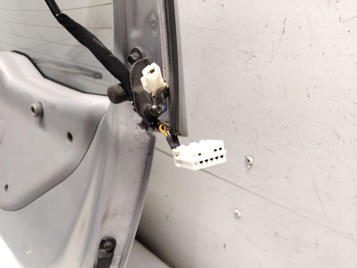 Kia Picanto BA Heckklappe silber mit Heckscheibe Bj.2006