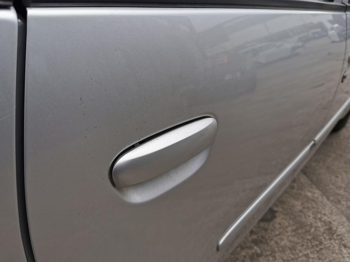 Mitsubishi Colt Z30 Tür Autotür Rohbautür Fondtür hinten rechts A50 Pure Silver