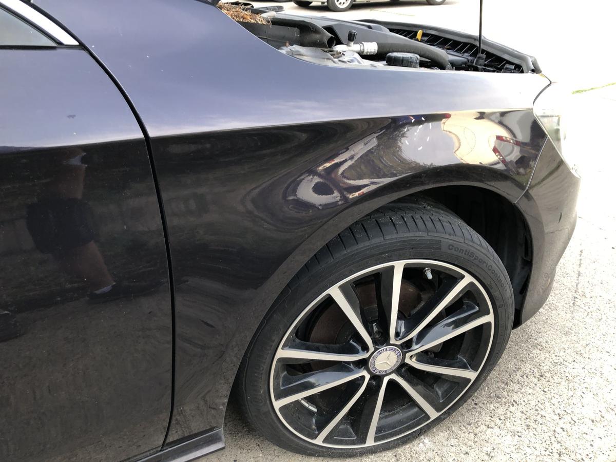Mercedes CLA C117 bis 16 Kotfl&uuml;gel vorn rechts Beifahrer Seitenwand 592 lila