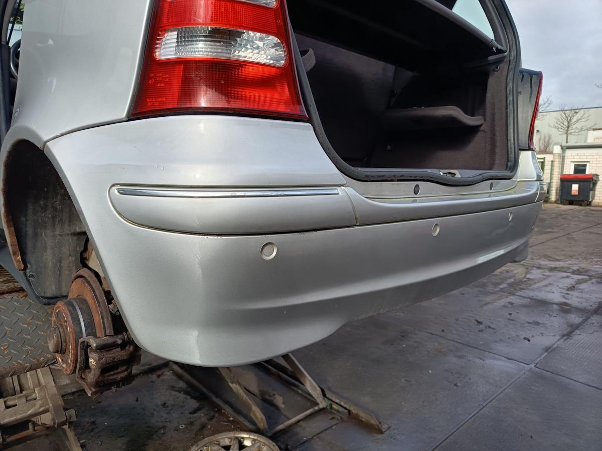 Mercedes W168 Mopf original Sto&szlig;stange F&auml;nger hinten Heck 761 Polarsilber Bj2001