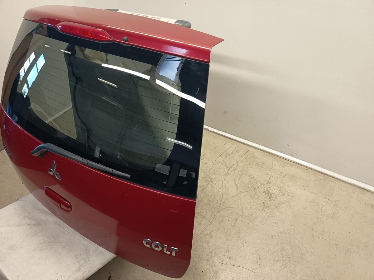 Mitsubishi Colt Z30 original Heckklappe mit Scheibe Klappe hinten ROT Bj 2009