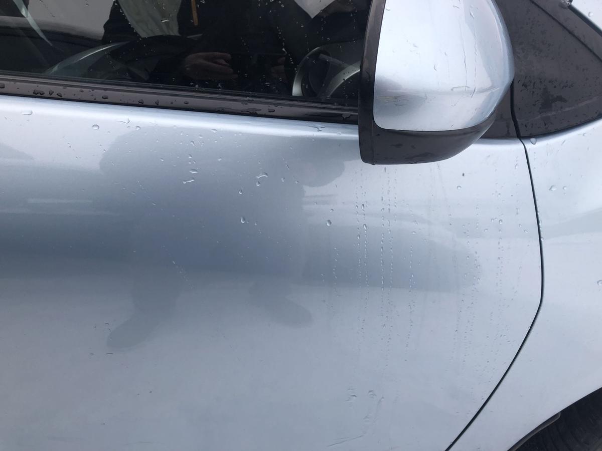 Mazda 2 Typ DE T&uuml;r vorne rechts Beifahrert&uuml;r Autot&uuml;r Rohbau 33Y Icy Blue Met