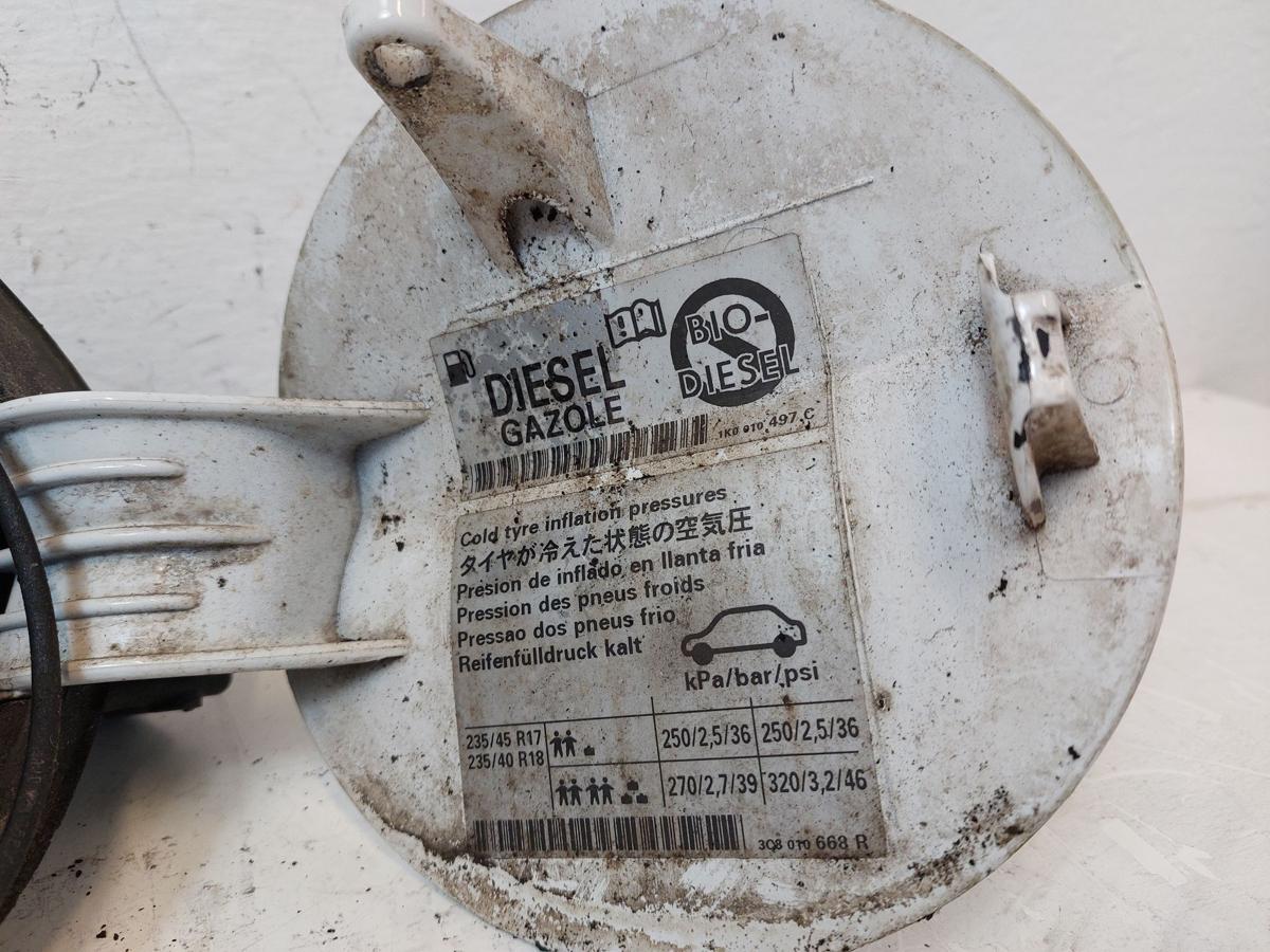VW Passat CC Tankklappe Tankdeckel Tankverschuss LB9A Candywei&szlig;