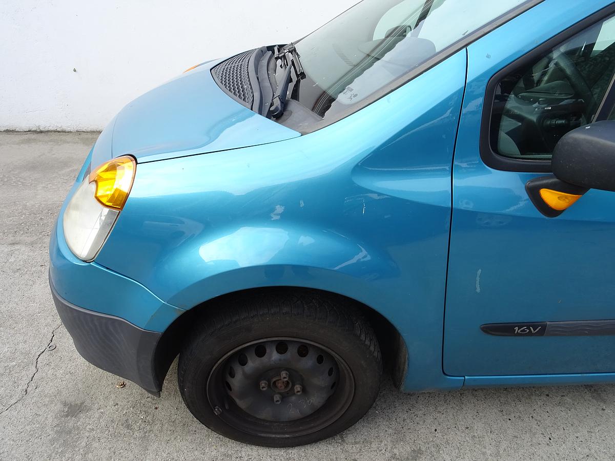 Renault Modus Bj.2005 original Kotflügel vorn links TEJ42 Bleu Menthe Nacre