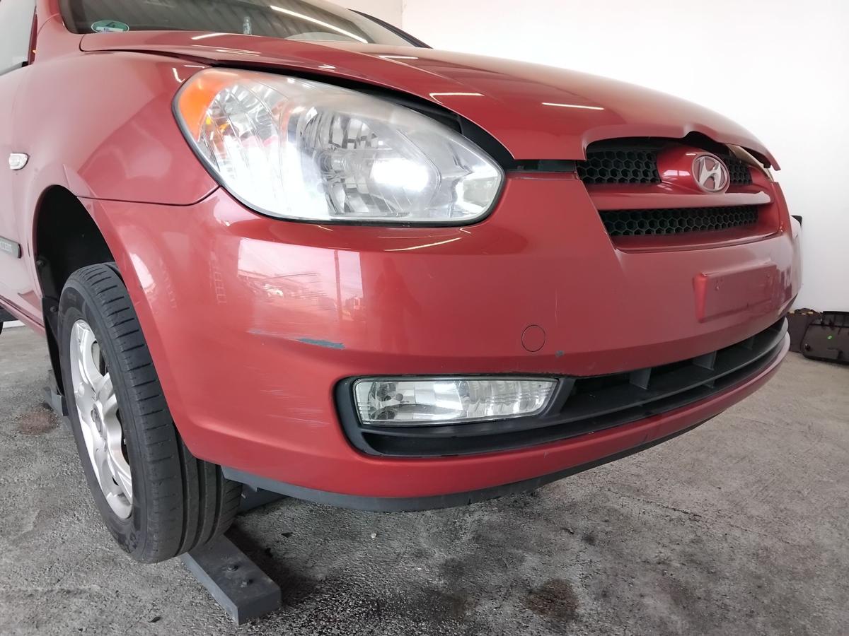 Hyundai Accent 3 MC original Sto&szlig;f&auml;nger Sto&szlig;stange vorn BJ2008 N8 Tango Red
