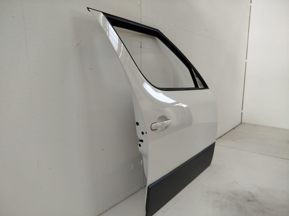 Skoda Roomster Scout 5J Tür vorn rechts Beifahrertür LF9E candyweiss Rohbau