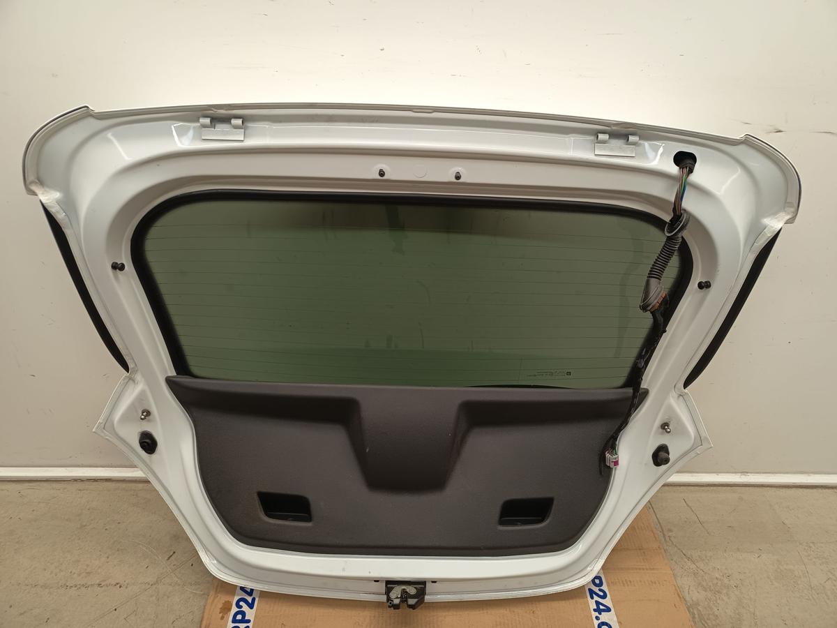 Opel Corsa D original Heckklappe mit Scheibe 3 TRG Wei&szlig; Baujahr 2009