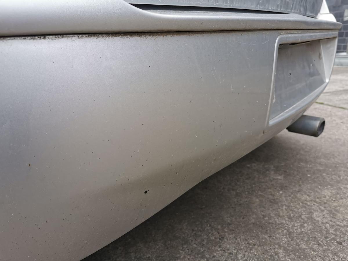 Mitsubishi Colt Z30 Stossfänger Stossstange Bumper hinten A50 Pure Silver 5trg