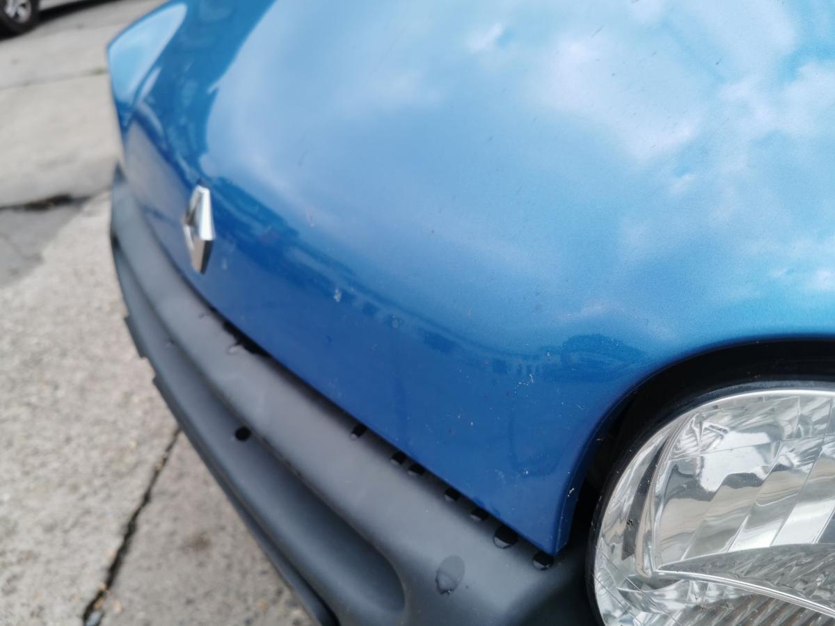 Renault Twingo C06 Motorhaube Haube Klappe Bonnet vorn TED48 Blue Nautilus