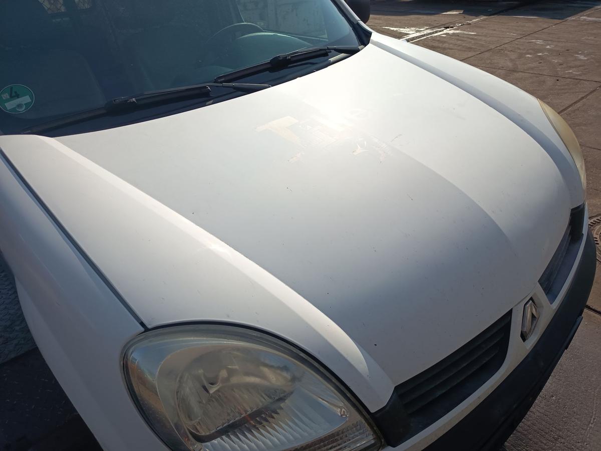 Renault Kangoo KC original Motorhaube Klappe Deckel vorn Front 389 Gletscherwei&szlig;