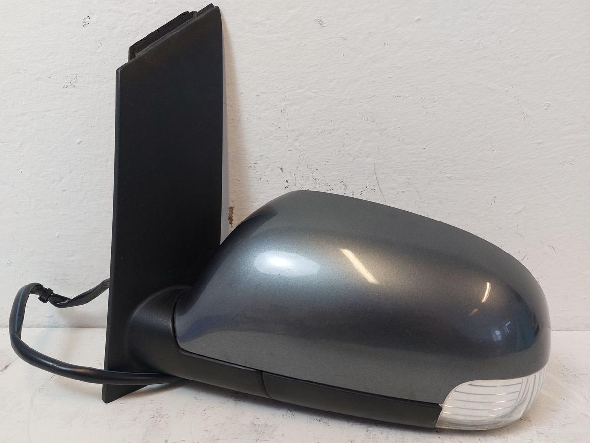 VW Touran 1T 1T1 Au&szlig;enspiegel links R&uuml;ckspiegel elektrisch LD7X Platinum Grey