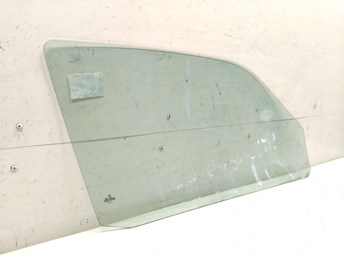 VW Polo 6N2 original T&uuml;rscheibe vorn links 3-T&uuml;rer gr&uuml;ncolor BJ2000