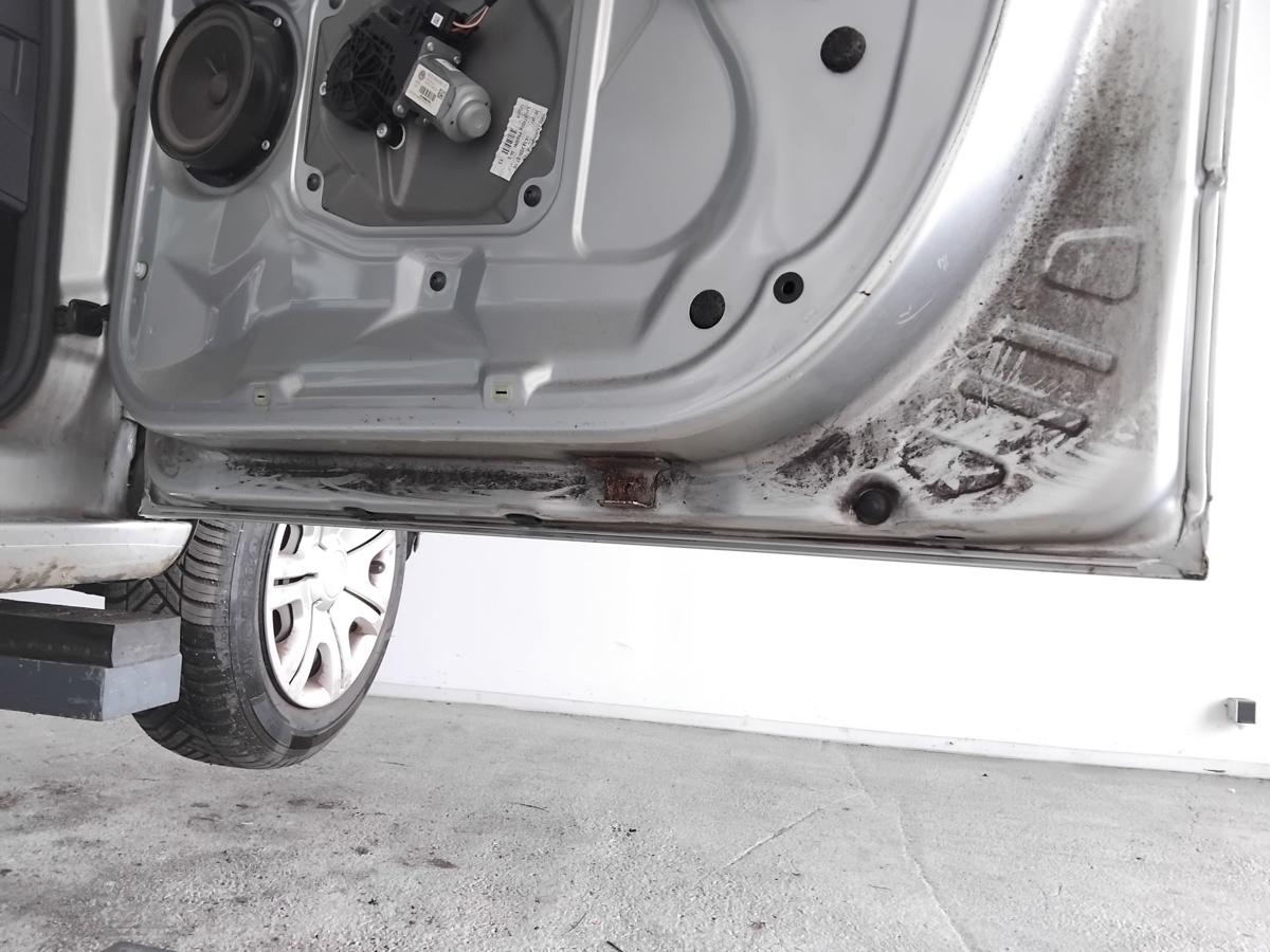 Skoda Fabia 2 5J T&uuml;r vorn rechts Beifahrert&uuml;r LA7W reflexsilbermetallic BJ2008