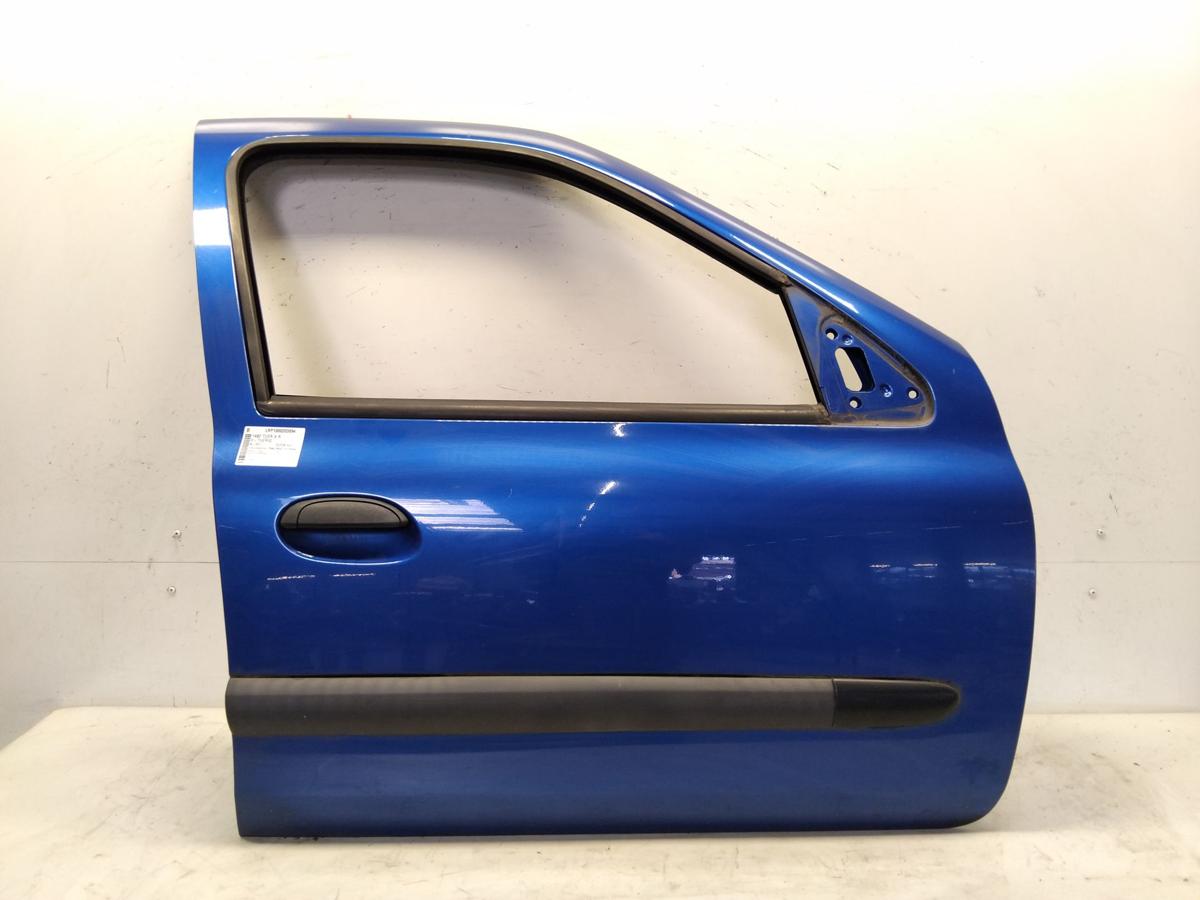 Renault Clio 2 T&uuml;r vorn rechts Beifahrert&uuml;r 5-T&uuml;rer RNA Bleu Extreme Nacre BJ07