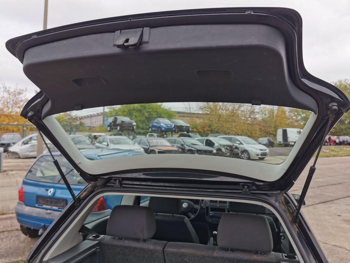VW Polo 9N1 Heckklappe Klappe Deckel hinten Kofferklappe L041 Brillantschwarz