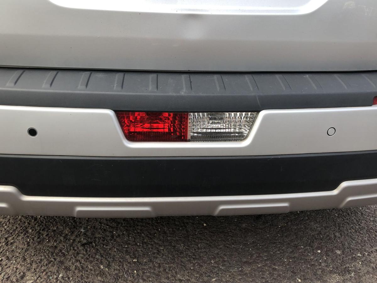 Chevrolet Orlando KL1Y Sto&szlig;f&auml;nger hinten Hecksch&uuml;rze mit PDC GAN Silber
