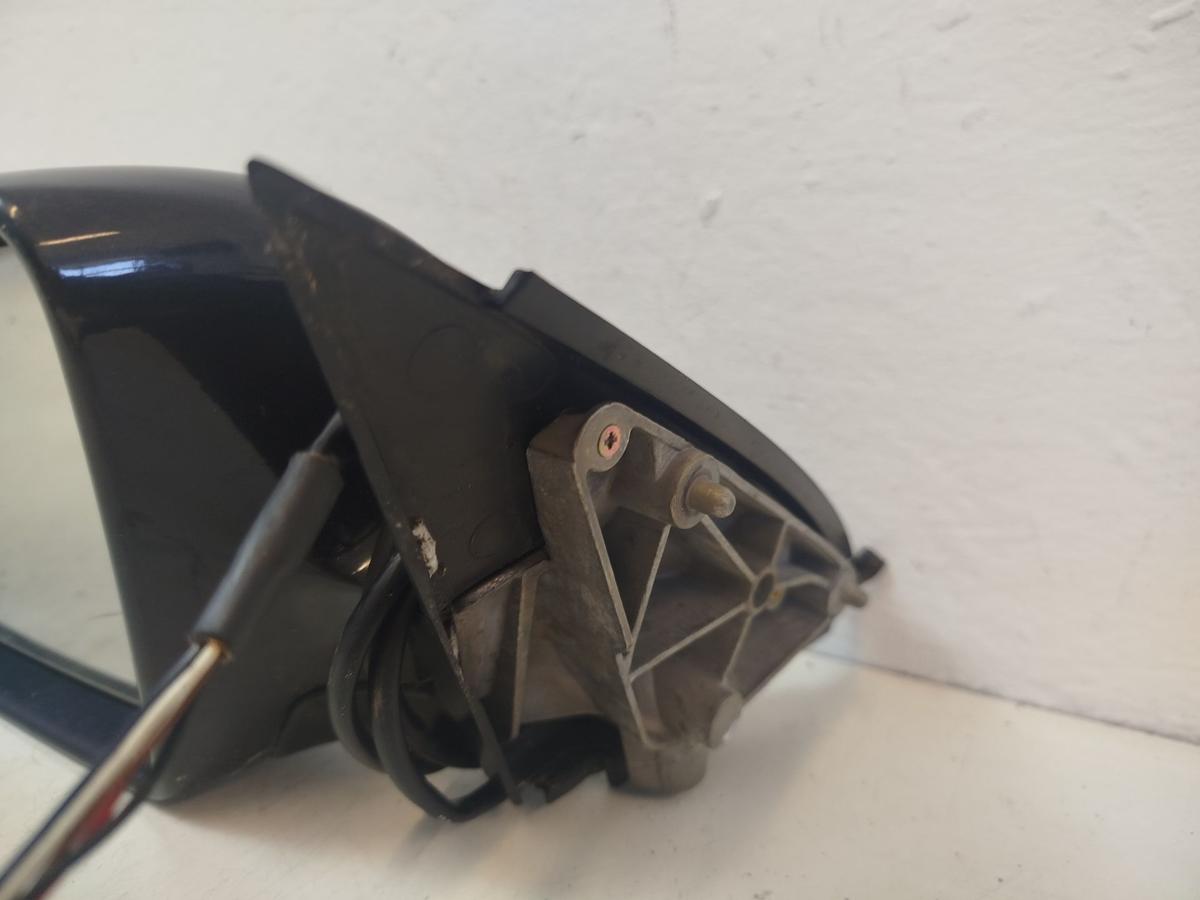 Audi A4 8E B6 Avant Au&szlig;enspiegel links R&uuml;ckspiegel elektrisch LZ9W Ebonyschwarz