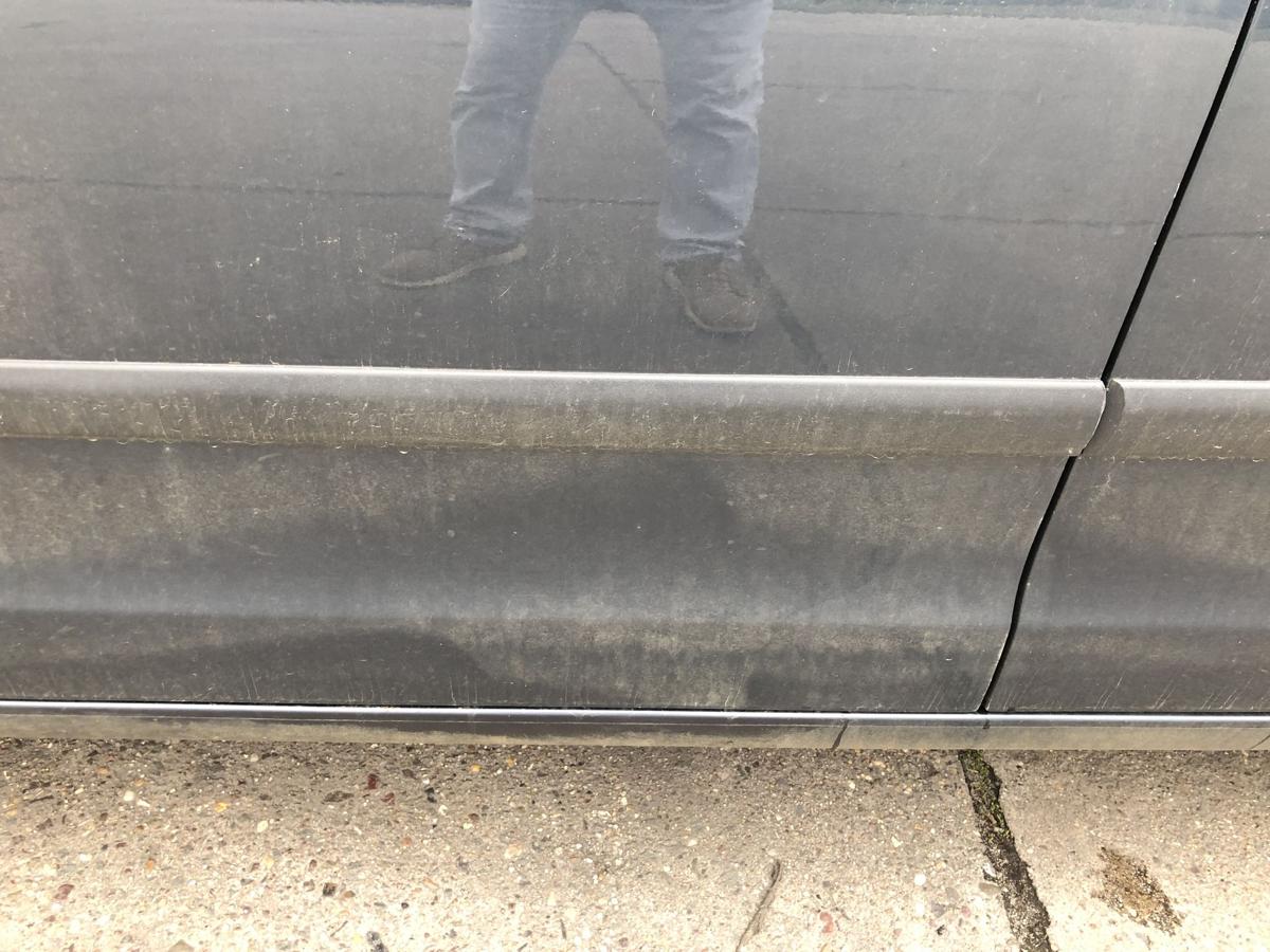 VW Polo 9N3 T&uuml;r vorn links Fahrert&uuml;r im Rohbau 5 t&uuml;rer LC7V grau auch 9N1