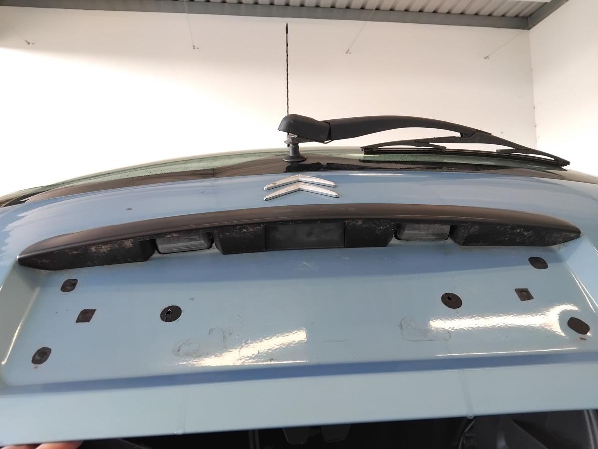 Citroen C3 Heckklappe KMY Lucia Blau Metallic mit Heckscheibe BJ2005