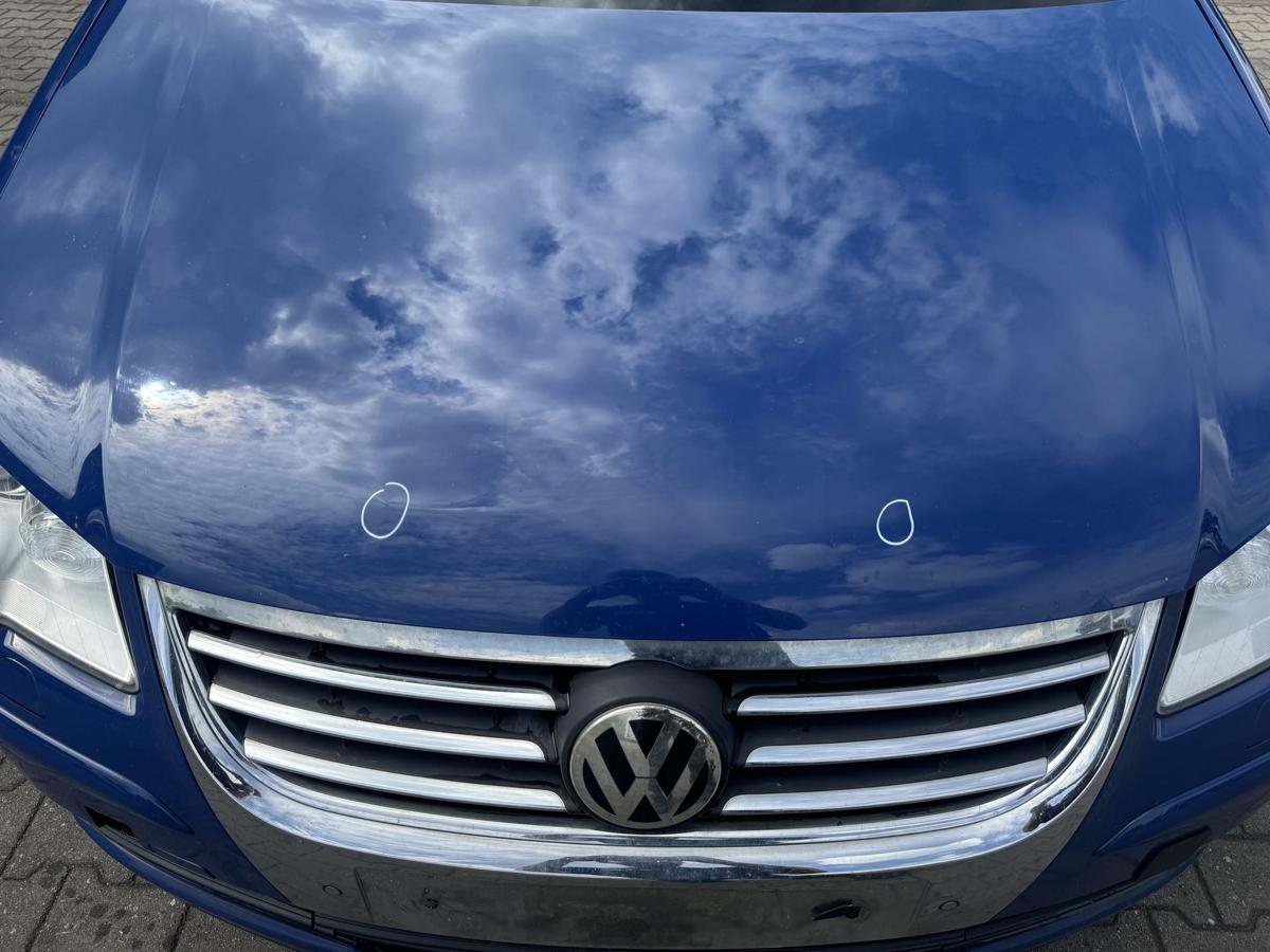 VW Touran 1T original Motorhaube LL5M Indienblau Facelift Bj.2008
