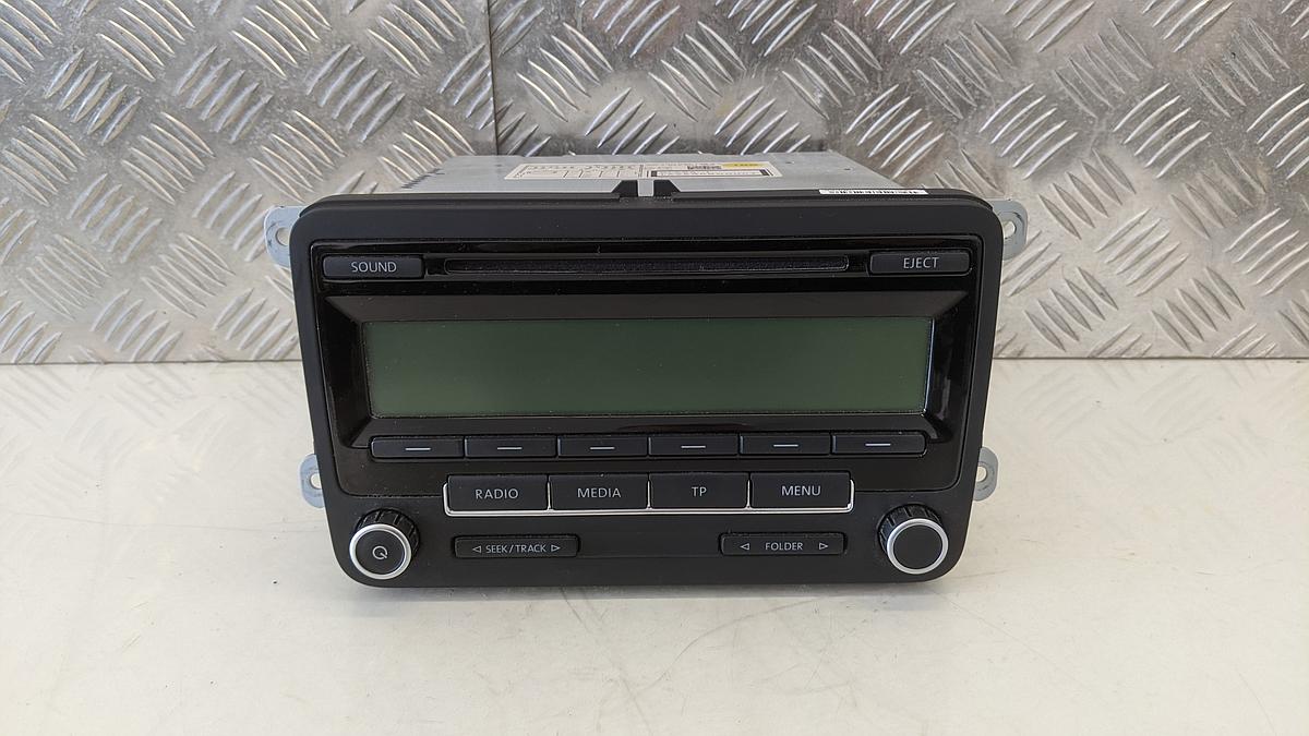 VW Touran 1T Radio Autoradio CD RCD310 Code fehlt 1K0035186AA