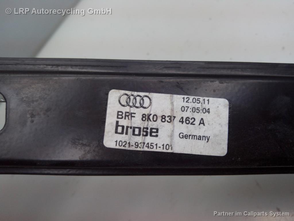 Audi A4 8K B8 Bj2011 original Fensterheber vorn rechts elektrisch 8K0837462A