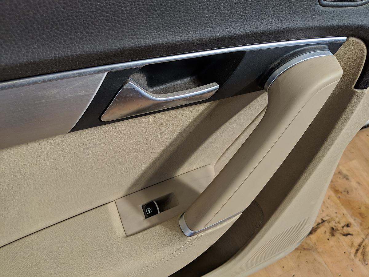 Türverkleidung Verkleidung Tür hinten links beige Rollo VW Passat 3C B7 Limo