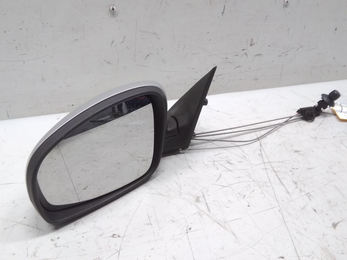 Skoda Fabia 2 5J original Au&szlig;enspiegel links LA7W reflexsilber manuell BJ2008