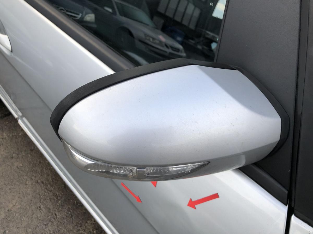 Mercedes A Klasse W169 Aussenspiegel rechts elek Seitenspiegel silber Spiegel