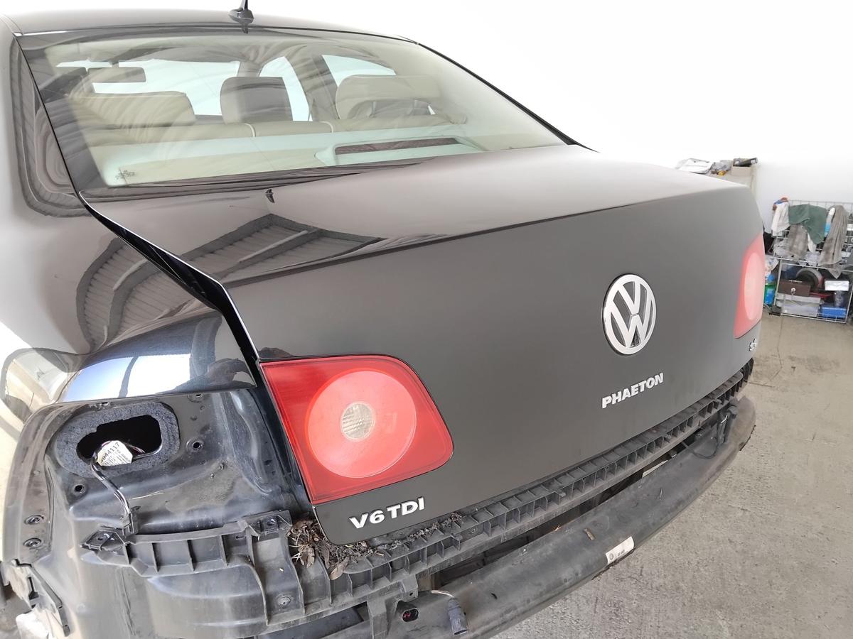 VW Phaeton GP1 original Heckklappe tarantellaschwarzmetallic LR9V BJ2007