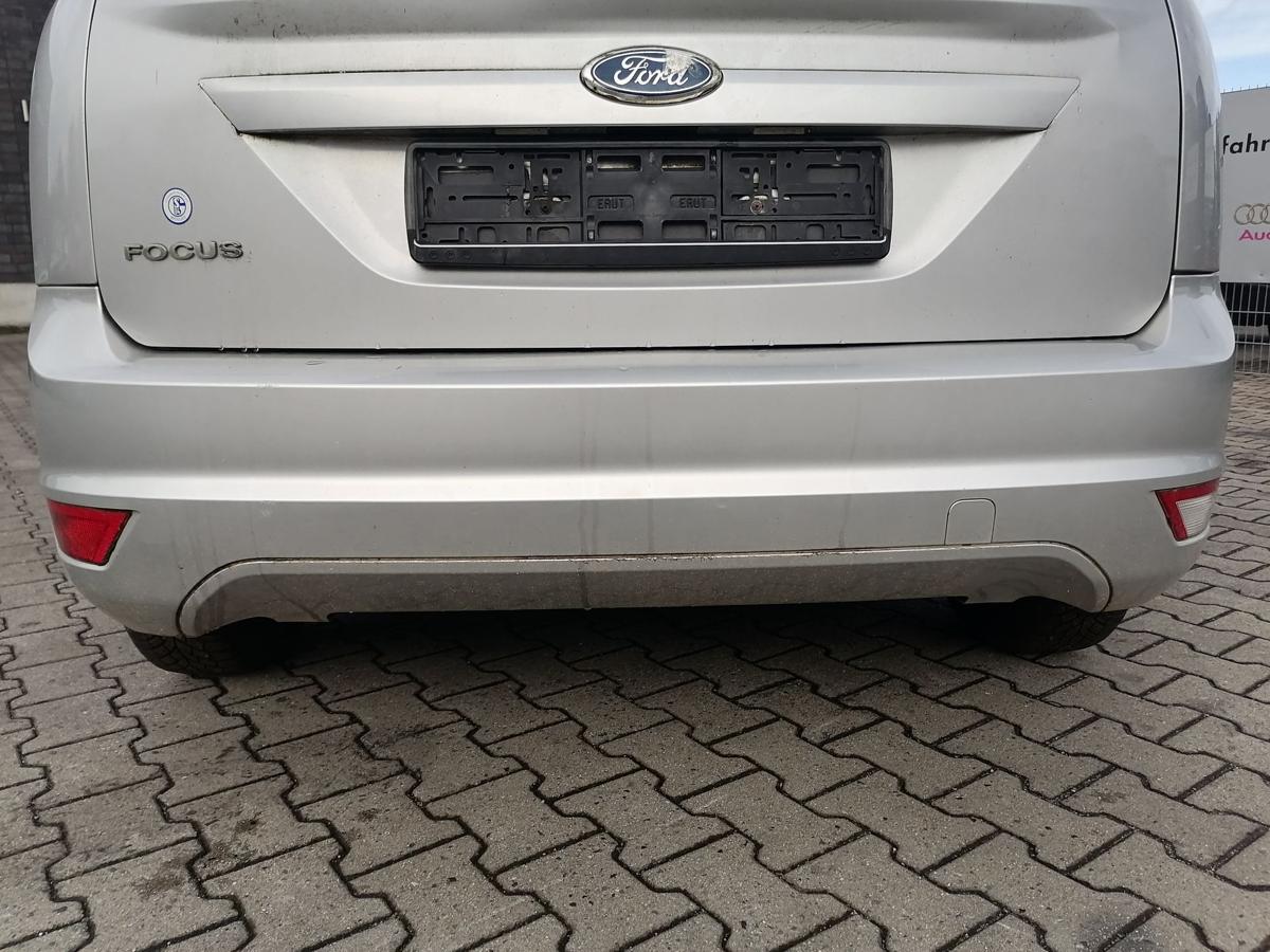 Ford Focus 2 original Stoßstange Stossfänger hinten Polar-Silber Metallic Fließheck Facelift Bj.2008