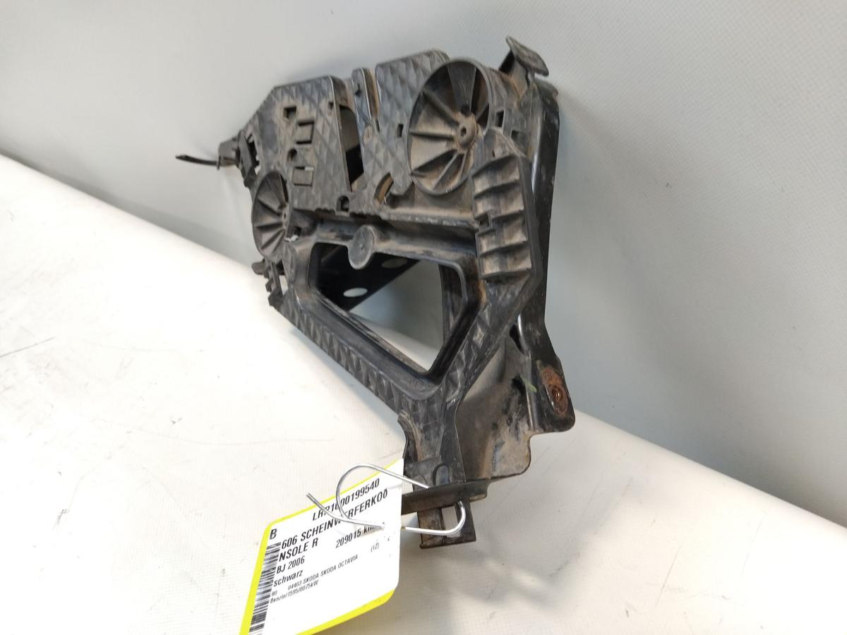 Skoda Octavia 1Z original Aufnahme Konsole Scheinwerfer rechts 1Z0941340 BJ2006