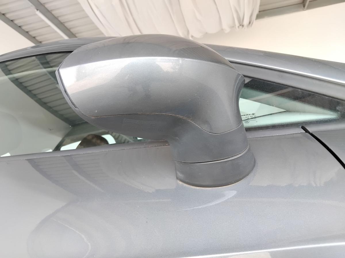 Seat Ibiza 6J orig.Außenspiegel rechts elektrisch anklappbar beheizt BJ2012 LX7R lavagraumetallic