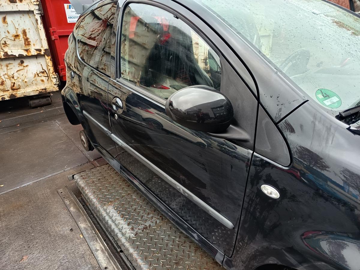 Citroen C1 original Tür vorn rechts Beifahrer EXZ Schwarz Bj 2013