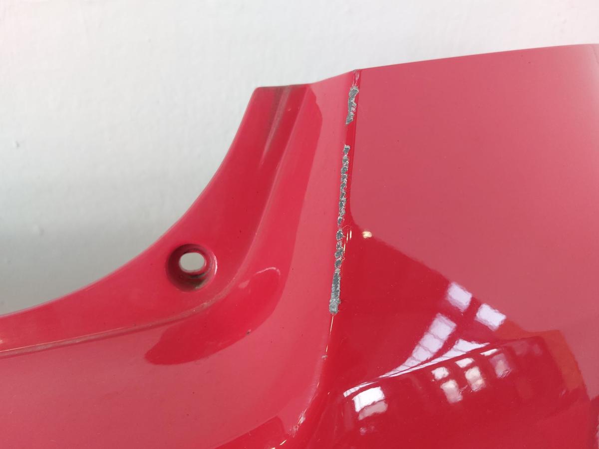 Toyota Yaris XP9 Sto&szlig;f&auml;nger hinten 3 t&uuml;rer Hecksch&uuml;rze 3P0 Super Red bis 2009