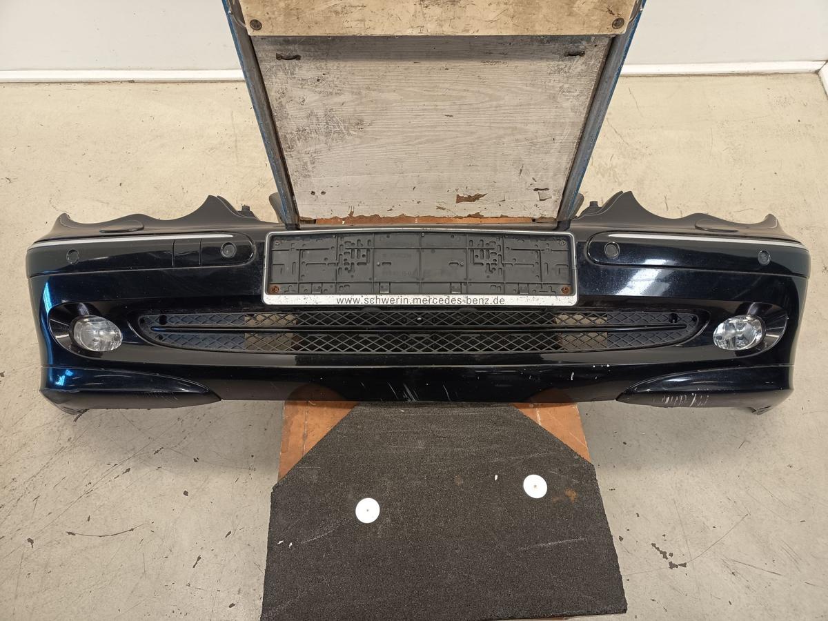 Mercedes W203 original Sto&szlig;stange vorne PDC SRA 197 Obsidianschwarz Bj 2004