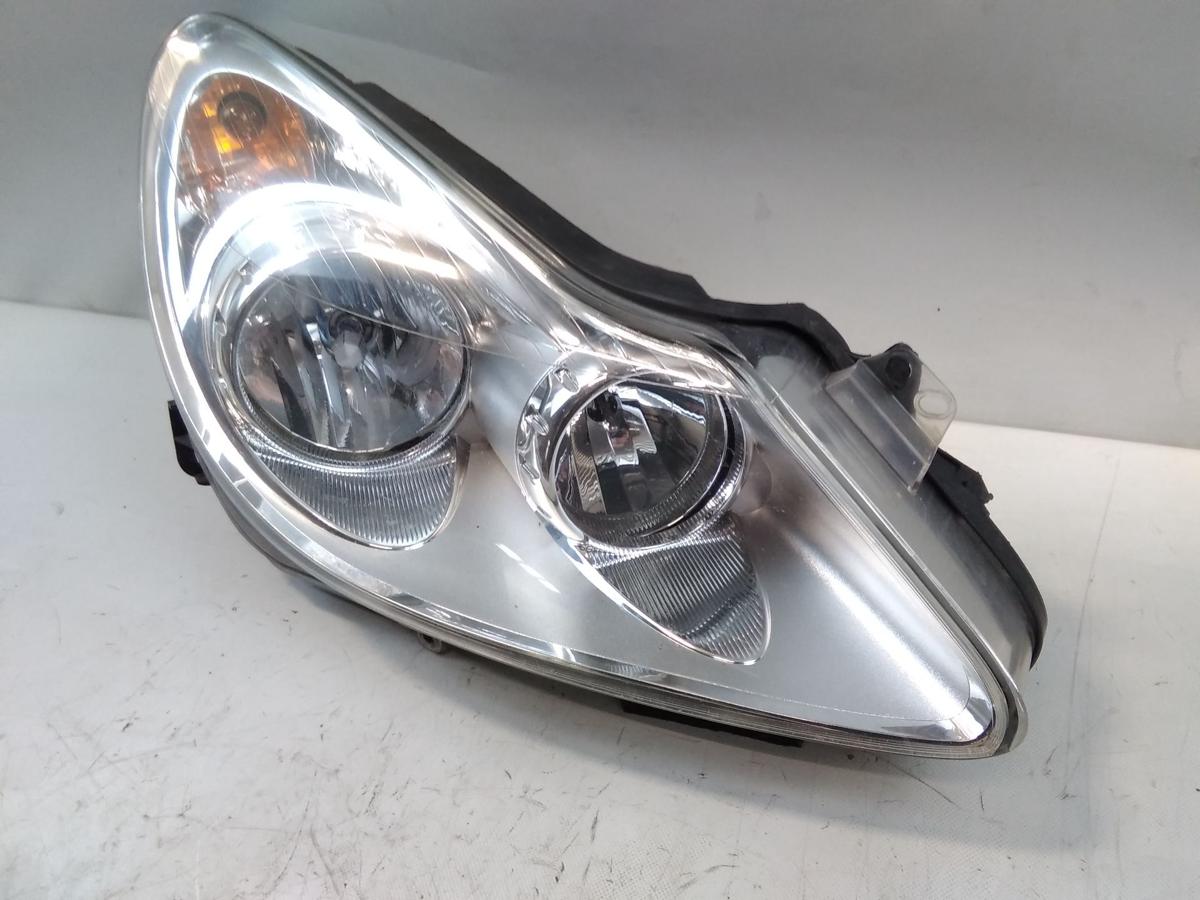 Opel Corsa D orig Scheinwerfer rechts chrom Valeo Halogen m LWR BJ2010 13186382