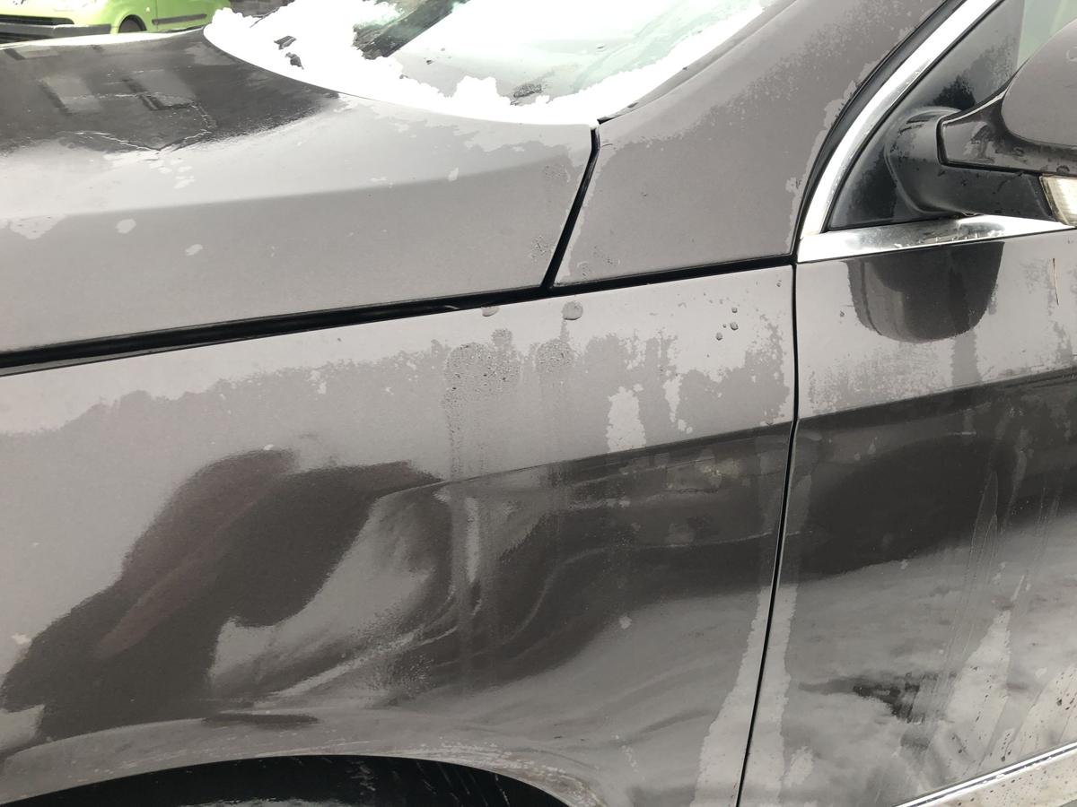 VW Passat 3C Variant Kotfl&uuml;gel links Radabdeckung Fender LC8Z Moccabrown