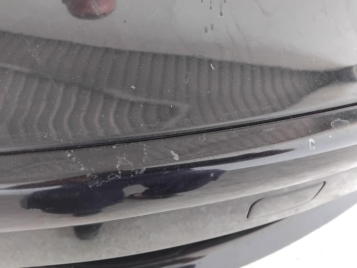 BMW 1er E81 E87 original Sto&szlig;stange Sto&szlig;f&auml;nger vorn 668 SCHWARZ II LCI BJ2008