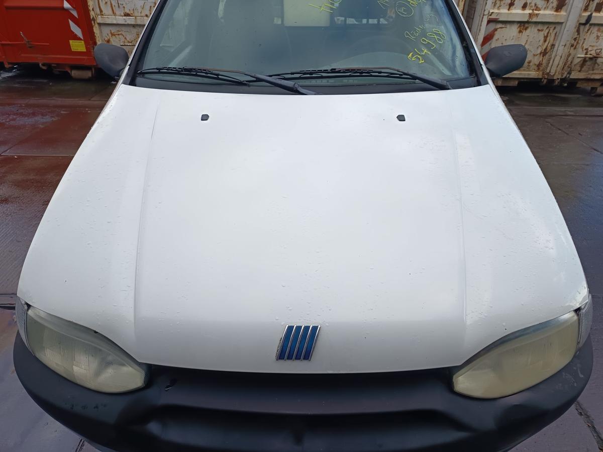 Fiat Strada I original Motorhaube Klappe Deckel vorn Front wei&szlig; uni Bj 2001