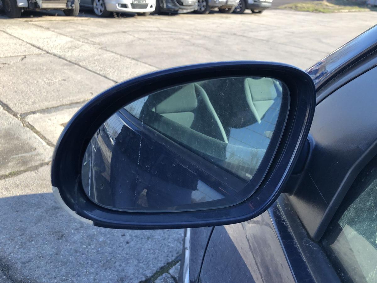 VW Golf 5 V 1K Au&szlig;enspiegel links R&uuml;cklspiegel elektrisch LA5G Perlblau