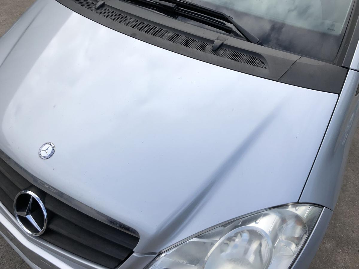 Mercedes W169 A Klasse Motorhaube Haube Klappe Deckel vorn 761 Polarsilber