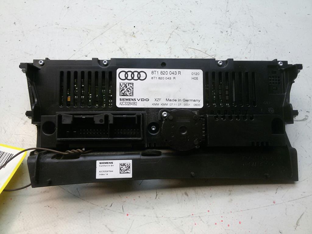 Audi A4 8K 8T1820043R Heizungsregulierung Klimabedienteil Sitzheizung BJ2007