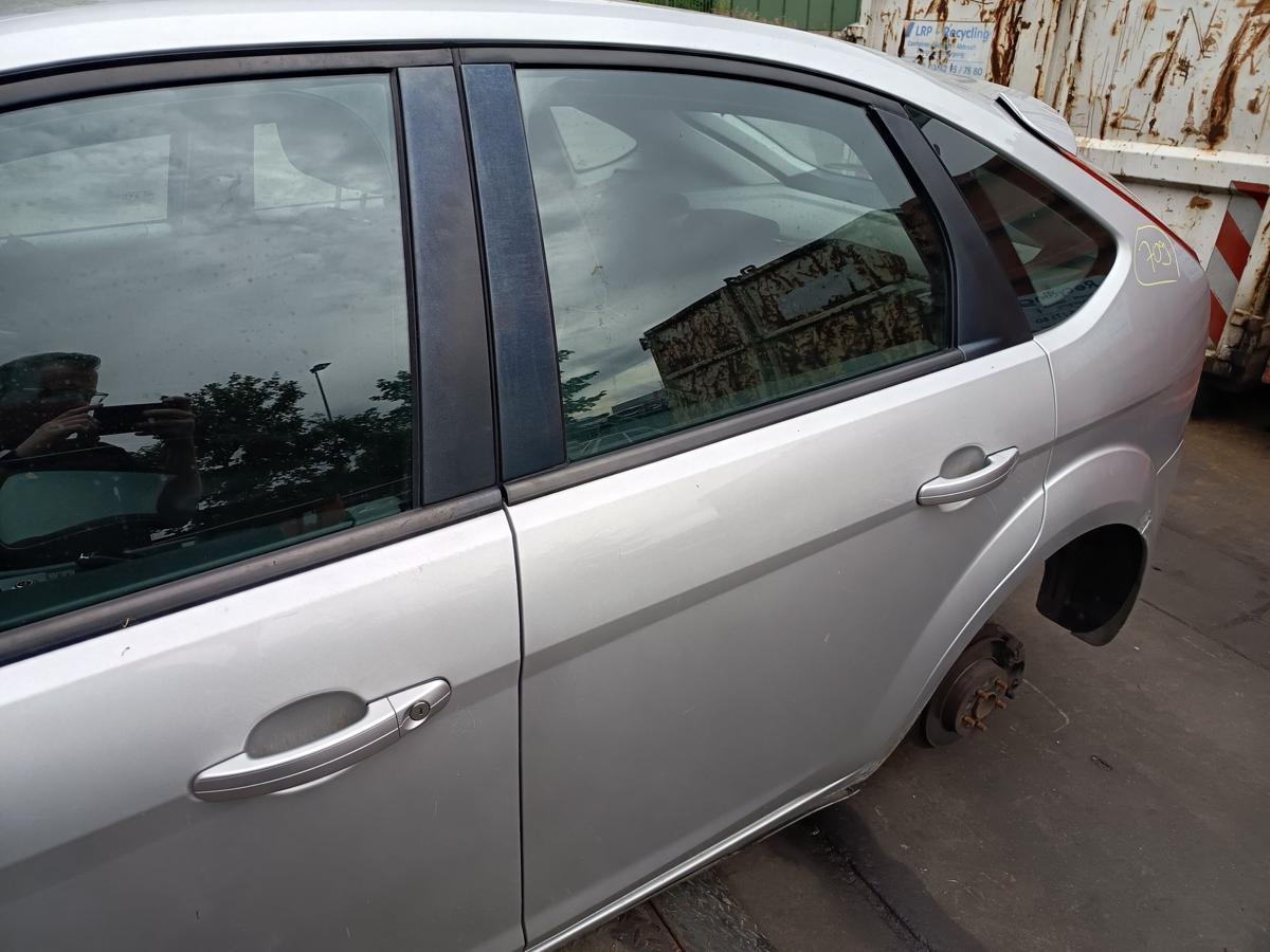 Ford Focus II 5TRG original T&uuml;r Roht&uuml;r hinten links Polarsilber Facelift Bj 2009