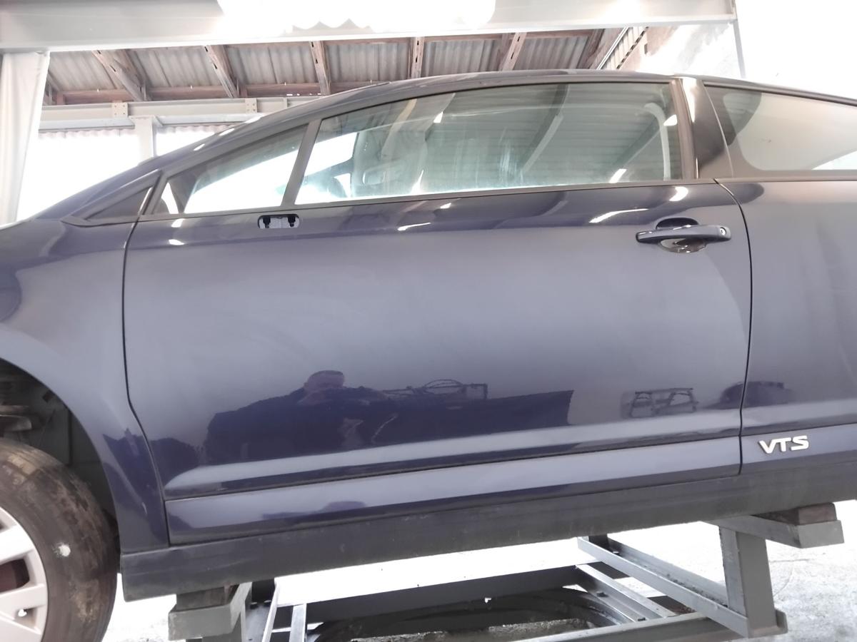 Citroen C4 Coupe T&uuml;r vorn links Fahrert&uuml;r 3-t&uuml;rig KPU Oriental Blau BJ2007