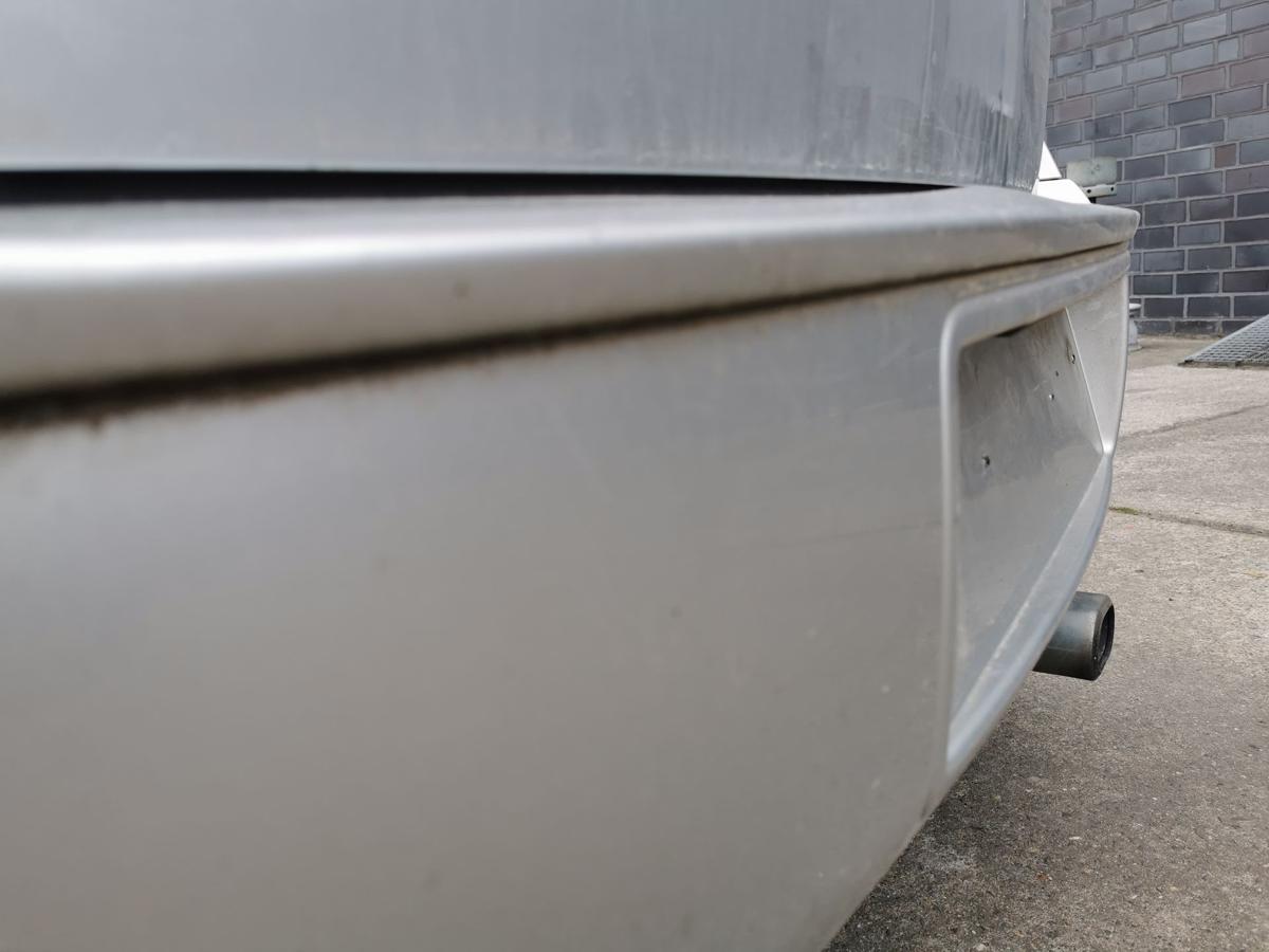 Mitsubishi Colt Z30 Stossfänger Stossstange Bumper hinten A50 Pure Silver 5trg