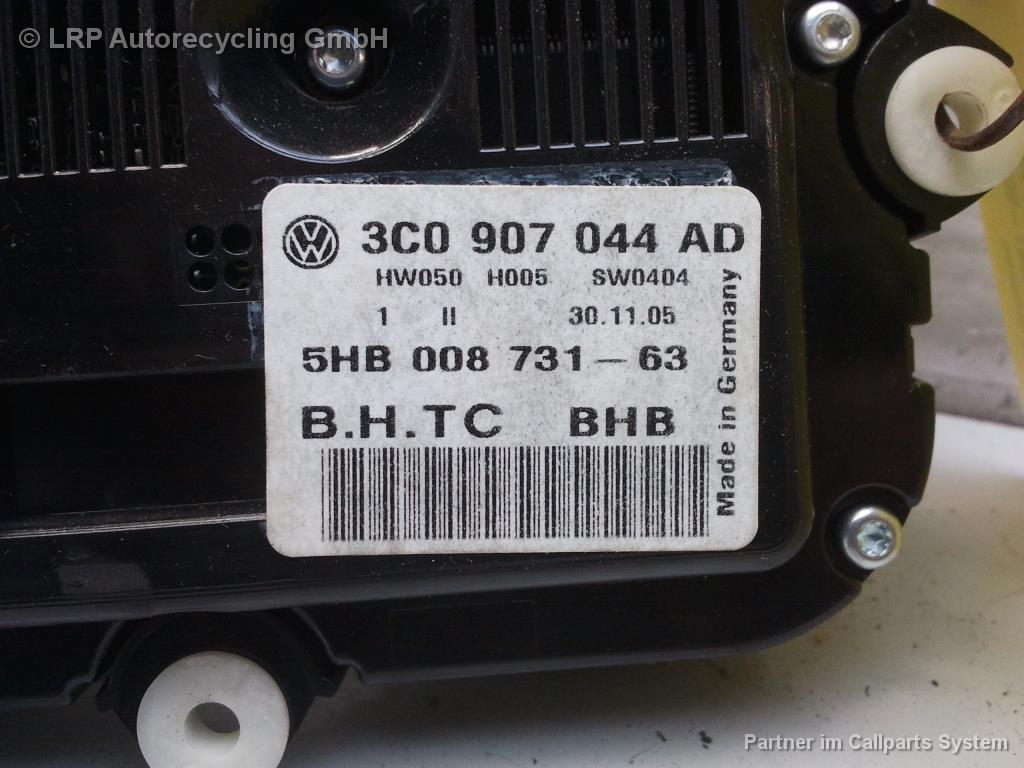 VW Passat 3C Kombi BJ2005 Klimabedienteil Heizungsregulierung 3C0907044AD Sitzheizung